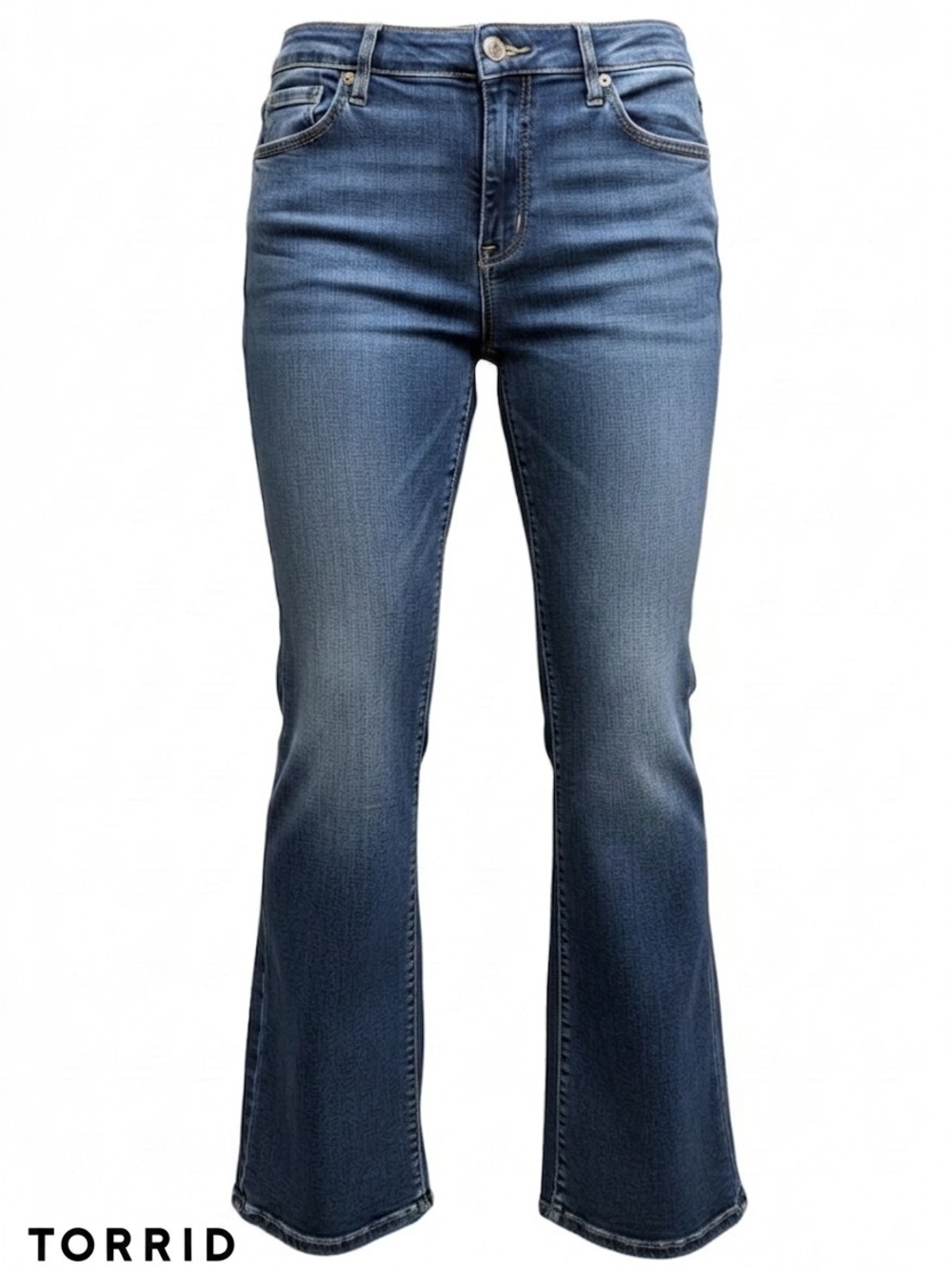 NWT Torrid Trio Fit Slim Boot Jeans Stretch Curve Plus Sizes 16S 18S 20S Short